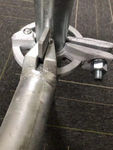 Rosettenklemme aus Schmiedestahl für Ringlock-Gerüste